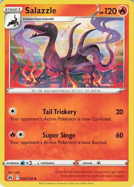 Salazzle - Crown Zenith #028/159