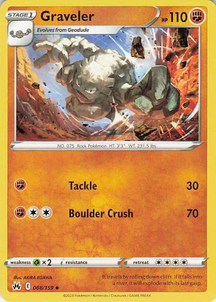 Graveler - Crown Zenith #068/159