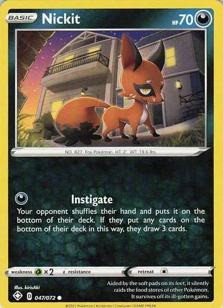 Nickit - Shining Fates #047/072