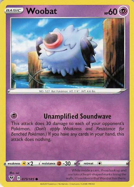 Woobat - Vivid Voltage #073/185