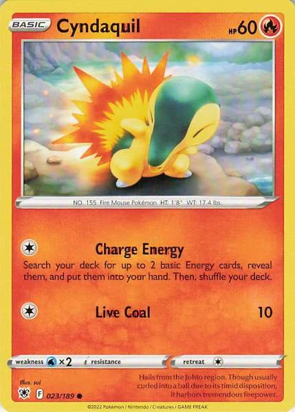 Cyndaquil - Astral Radiance #023/189