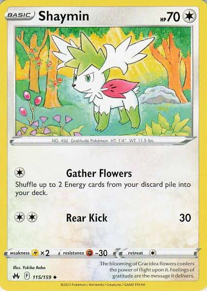 Shaymin - Crown Zenith #115/159