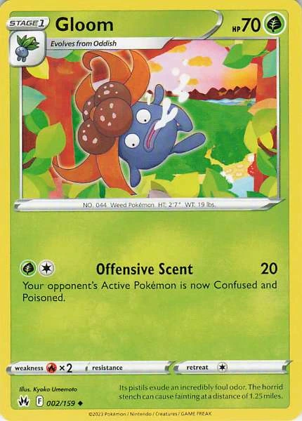 Gloom - Crown Zenith #002/159