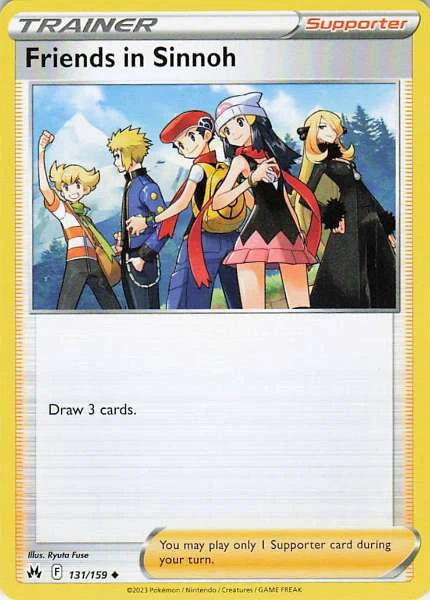 Friends in Sinnoh - Crown Zenith #131/159