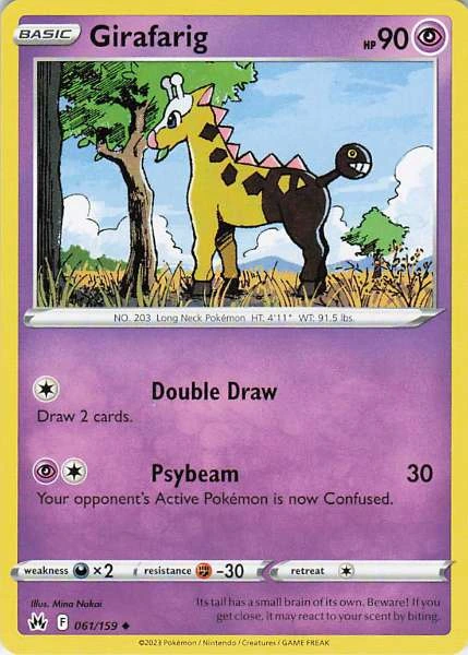 Girafarig - Crown Zenith #061/159