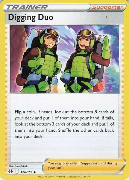 Digging Duo - Crown Zenith #126/159