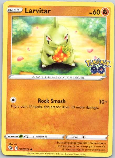 Larvitar - Pokémon GO #037/078