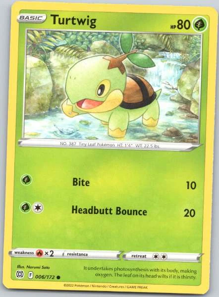 Turtwig - Brilliant Stars #006/172
