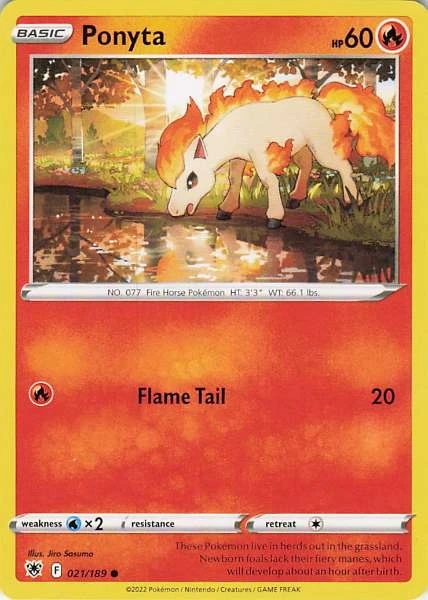 Ponyta - Astral Radiance #021/189