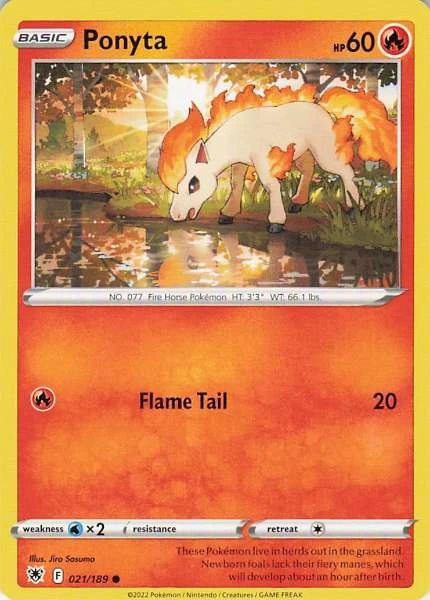 Ponyta - Astral Radiance #021/189