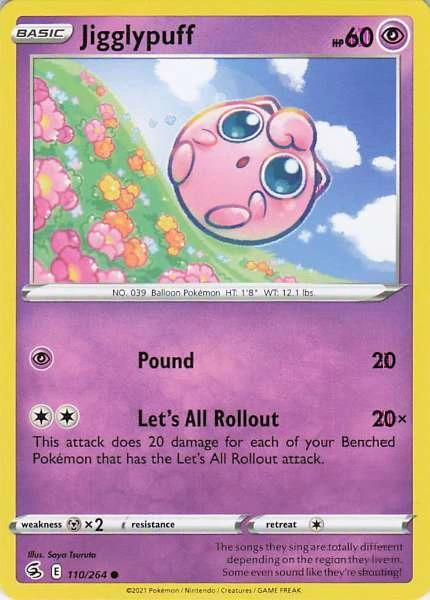 Jigglypuff - Fusion Strike #110/264