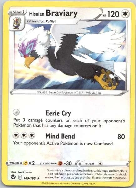 Hisuian Braviary - Silver Tempest #149/195