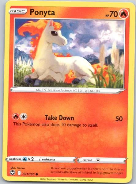 Ponyta - Silver Tempest #021/195