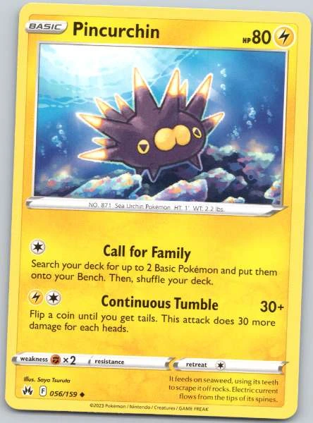 Pincurchin - Crown Zenith #056/159