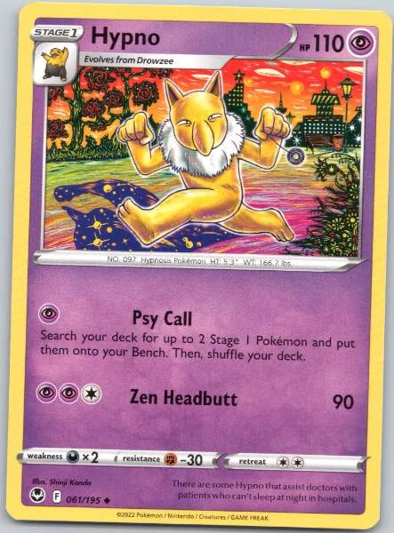 Hypno - Silver Tempest #061/195