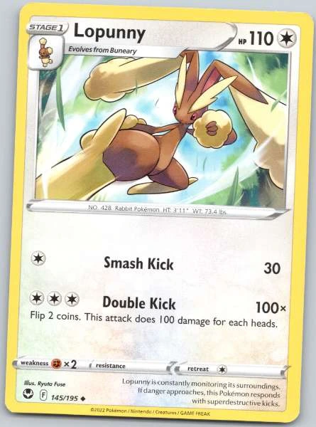 Lopunny - Silver Tempest #145/195