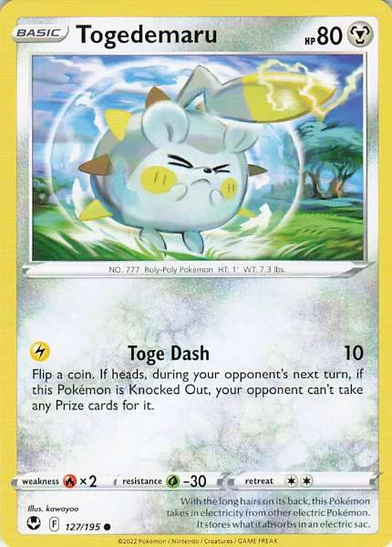 Togedemaru - Silver Tempest #127/195