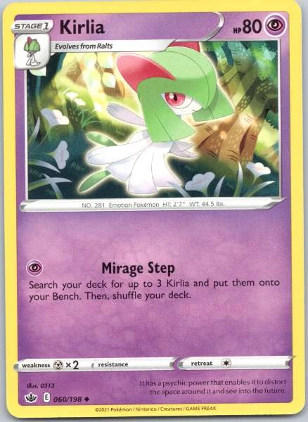 Kirlia - Chilling Reign #060/198
