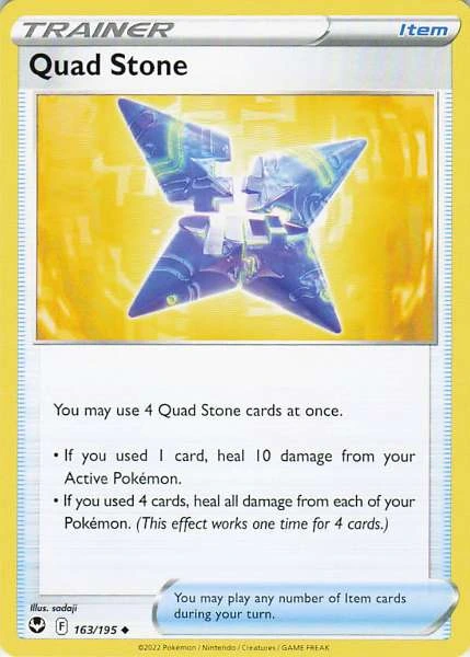 Quad Stone - Silver Tempest #163/195