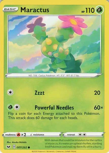 Maractus - Sword & Shield Base Set #007/202