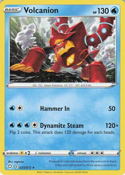 Volcanion - Shining Fates #025/072