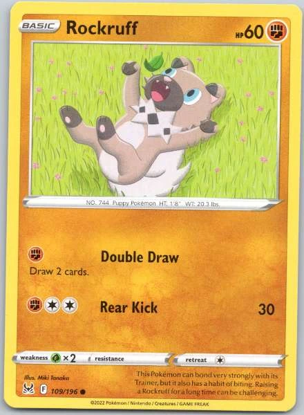 Rockruff - Lost Origin #109/196