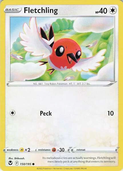 Fletchling - Silver Tempest #150/195