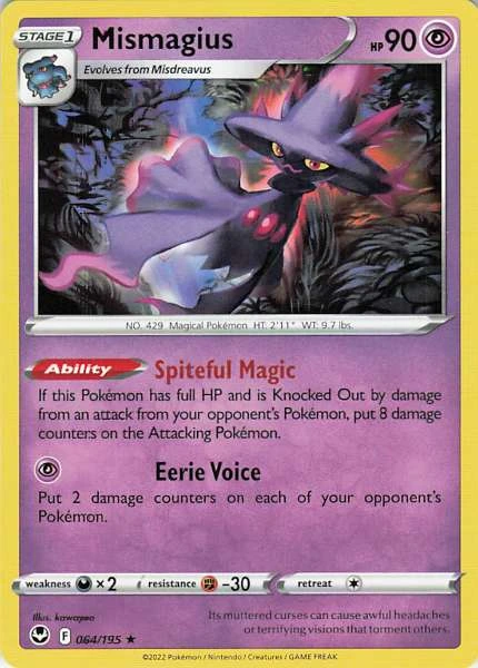 Mismagius - Silver Tempest #064/195