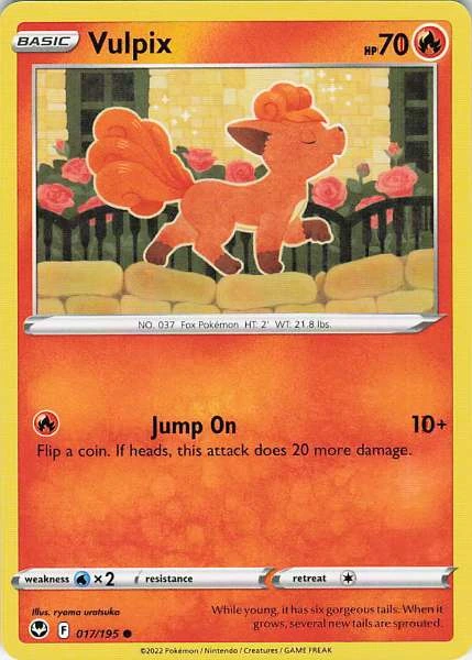 Vulpix - Silver Tempest #017/195