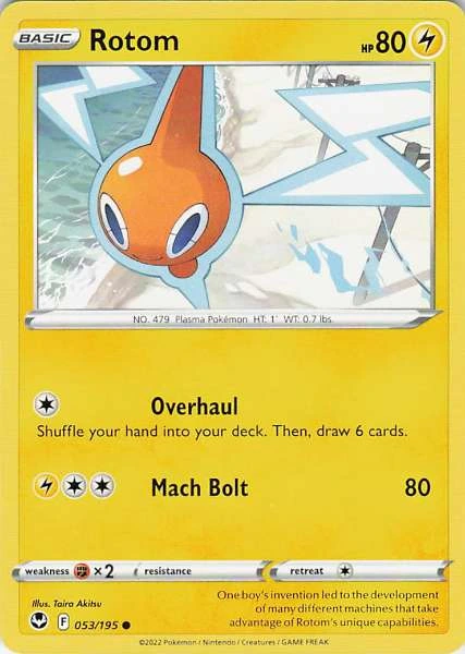 Rotom - Silver Tempest #053/195
