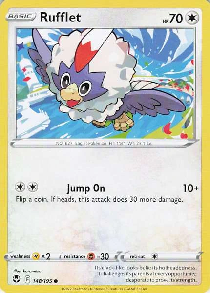 Rufflet - Silver Tempest #148/195
