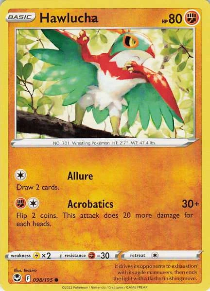 Hawlucha - Silver Tempest #098/195