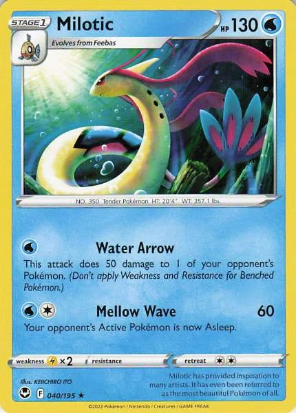 Milotic - Silver Tempest #040/195