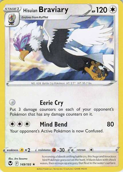 Hisuian Braviary - Silver Tempest #149/195