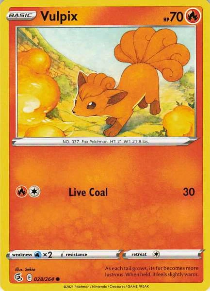 Vulpix - Fusion Strike #028/264