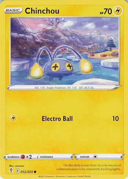 Chinchou - Evolving Skies #052/203