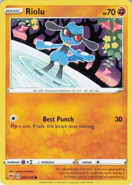 Riolu - Vivid Voltage #090/185