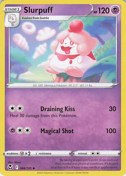 Slurpuff - Silver Tempest #084/195