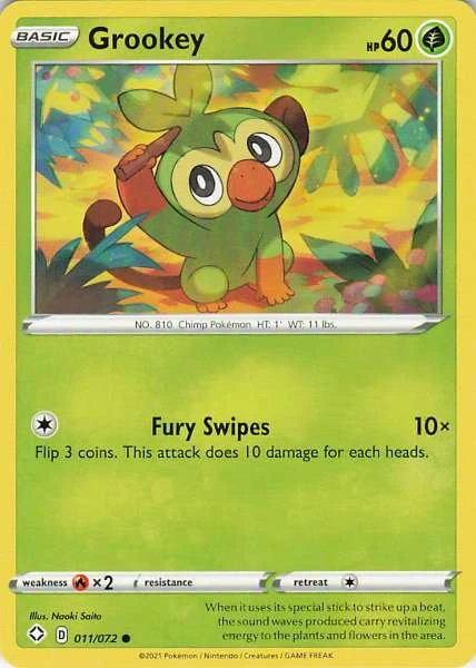 Grookey - Shining Fates #011/072