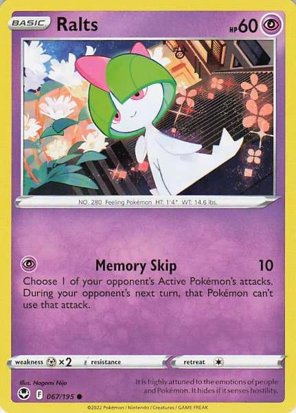 Ralts - Silver Tempest #067/195