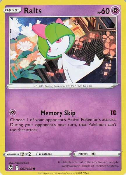 Ralts - Silver Tempest #067/195