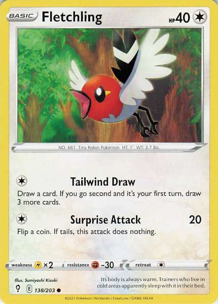 Fletchling - Evolving Skies #138/203