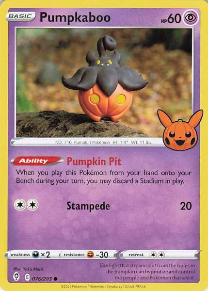 Pumpkaboo - Evolving Skies #076/203