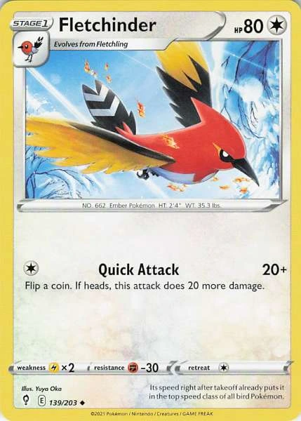 Fletchinder - Evolving Skies #139/203