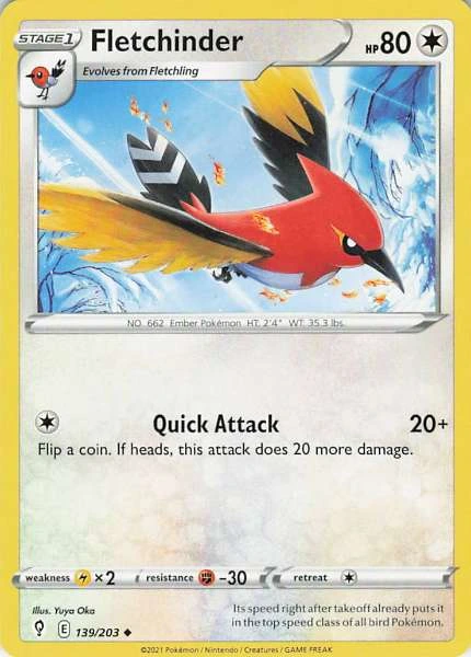 Fletchinder - Evolving Skies #139/203