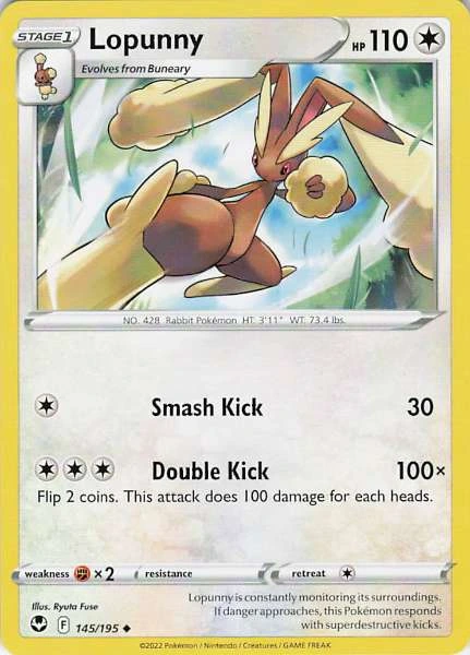 Lopunny - Silver Tempest #145/195