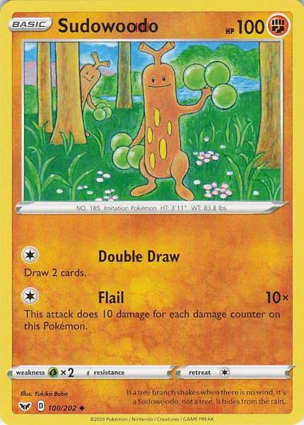 Sudowoodo - Sword & Shield Base Set #100/202