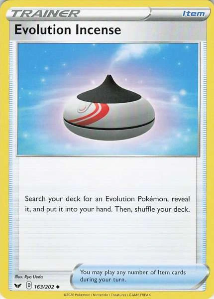 Evolution Incense - Sword & Shield Base #163/202