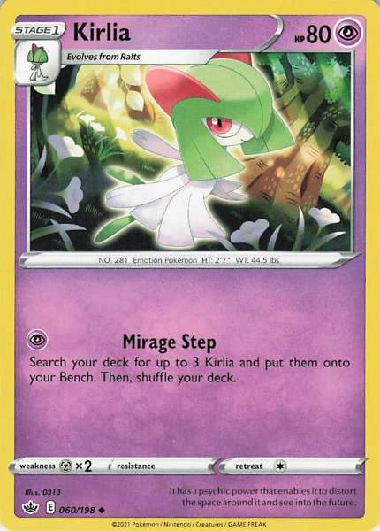Kirlia - Chilling Reign #060/198