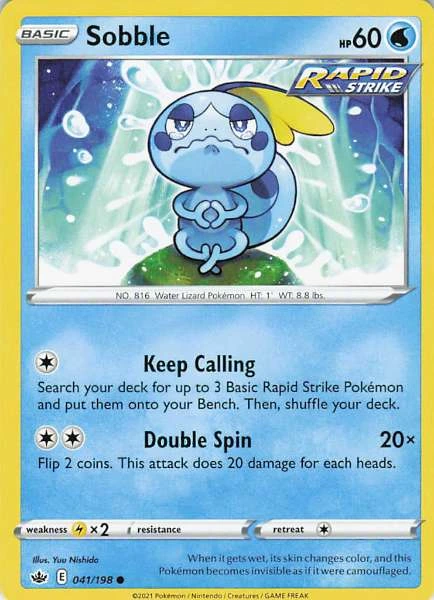 Sobble - Chilling Reign #041/198